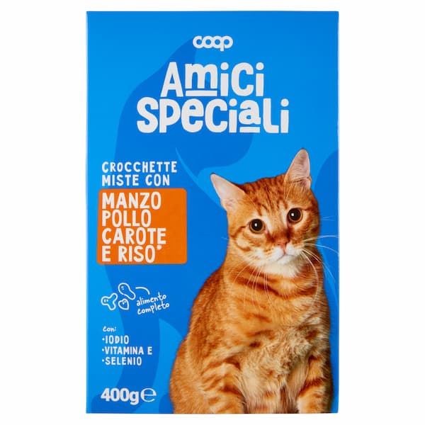 crocchette amici speciali coop gatto