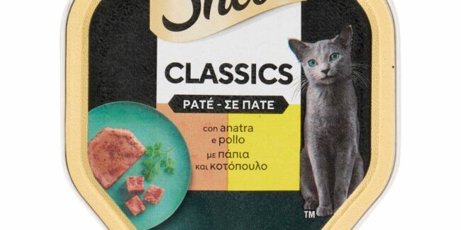 Recensione Sheba classics paté con anatra e pollo