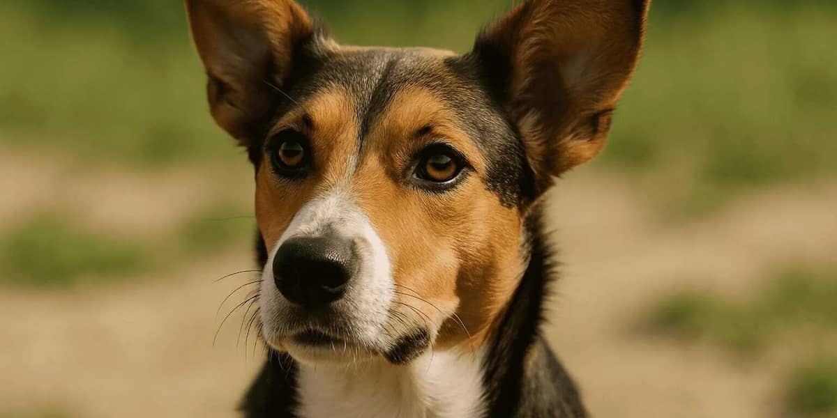 cane che ascolta attentamente la voce del padrone