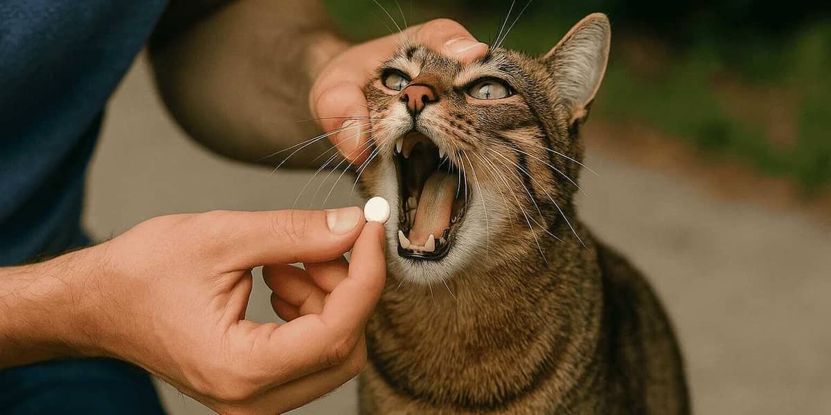 Dare medicinali al gatto
