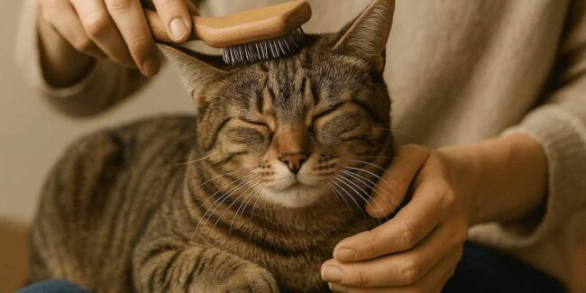 Muta del pelo nei gatti