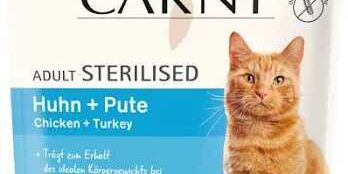 Recensione delle crocchette Carny adult sterilised chicken and turkey gatto - Animonda
