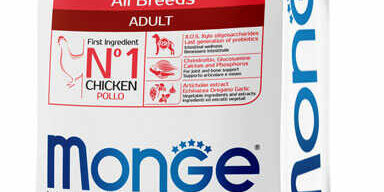 Monge Natural Superpremium All Breeds Adult Active con Pollo Recensione della confezione di crocchette Superpremium all breeds adult active con pollo - Monge