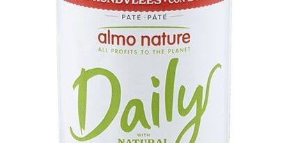 Recensione lattina 400 g. Daily con Manzo cane - Almo nature