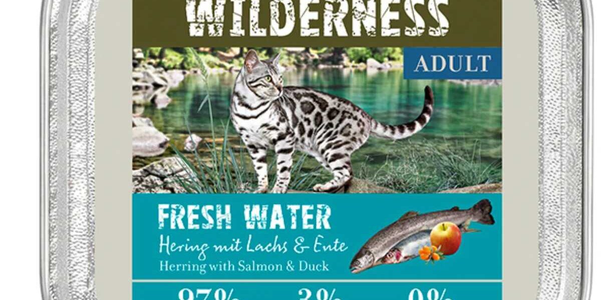 Real nature wilderness cat vaschetta salmone e anatra Real nature wilderness cat vaschetta salmone e anatra per gatti
