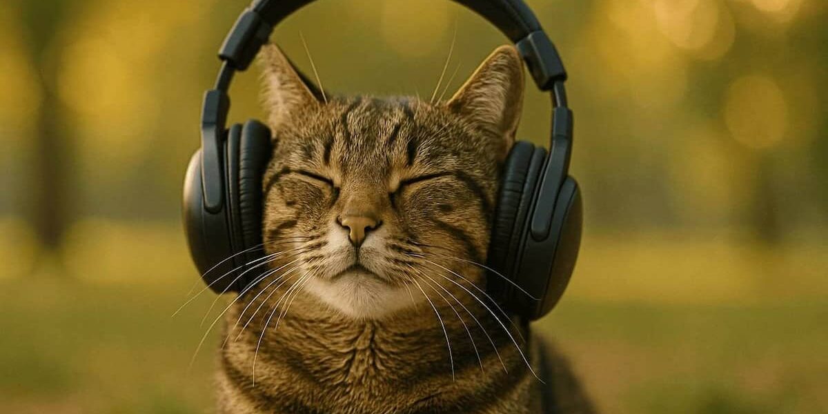 Ai gatti piace la musica gatto che ascolta musica