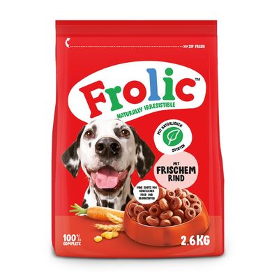 Frolic – Crocchette cane Recensione confezione di Frolic - Crocchette cane
