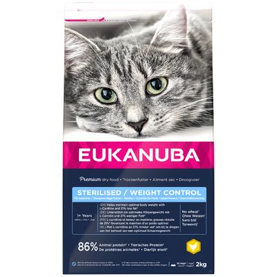 Gatto adulto sterilizzato Eukanuba Crocchette per Gatto adulto sterilizzato - Eukanuba