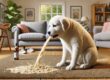 cane vomita schiuma