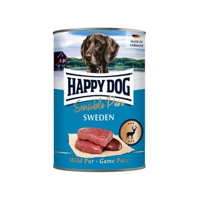 Happy Dog Sensible Pure – Selvaggina Pura Happy Dog Sensible Pure umido per cane