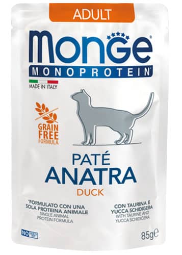 Monge Paté Anatra – Adult Monge Paté Anatra – Adult per gatti
