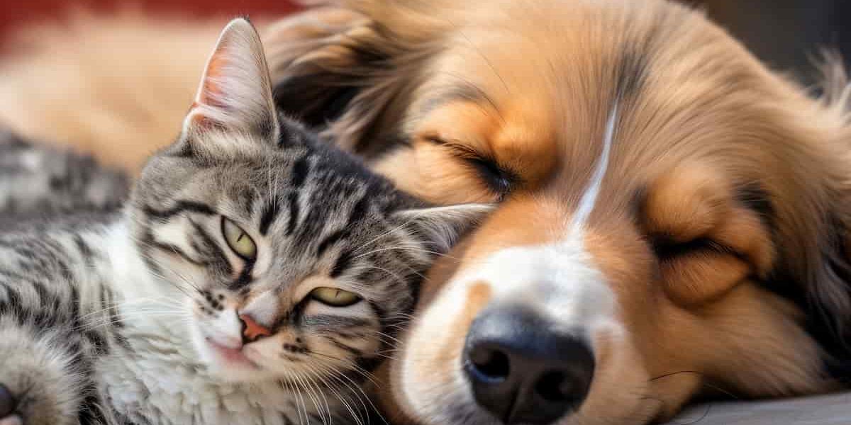 cane e gatto gay cane e gatto dormono insieme