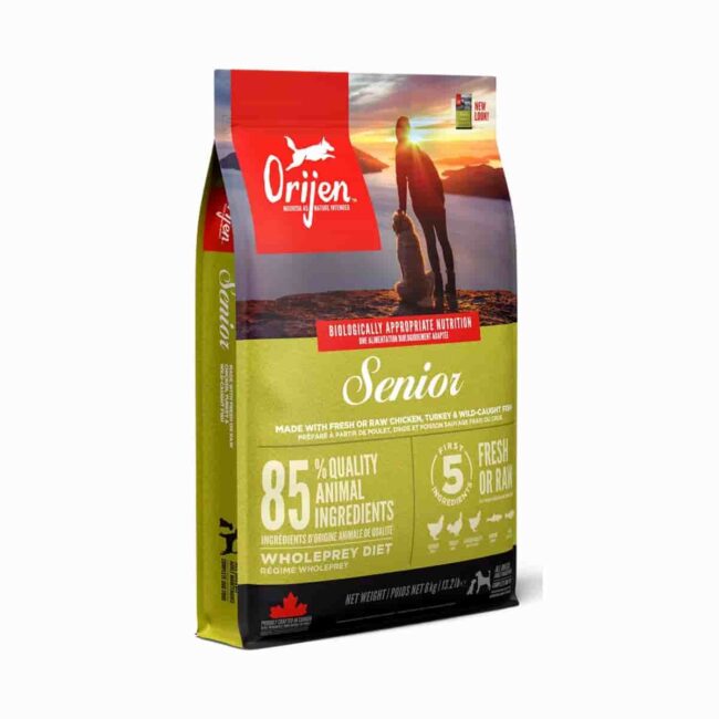 Orijen Senior, Alimento secco completo per cani