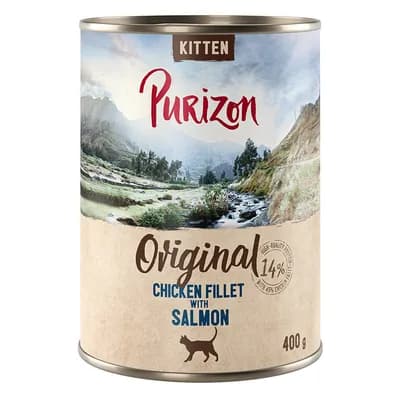 Purizon Kitten Filetto di Pollo con Salmone per gattini